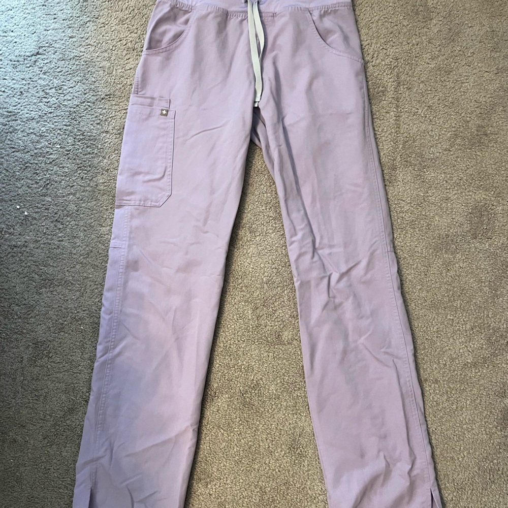 women's Lavender Dew Kade™ - Tall Cargo Scrub Pants - S - Tall